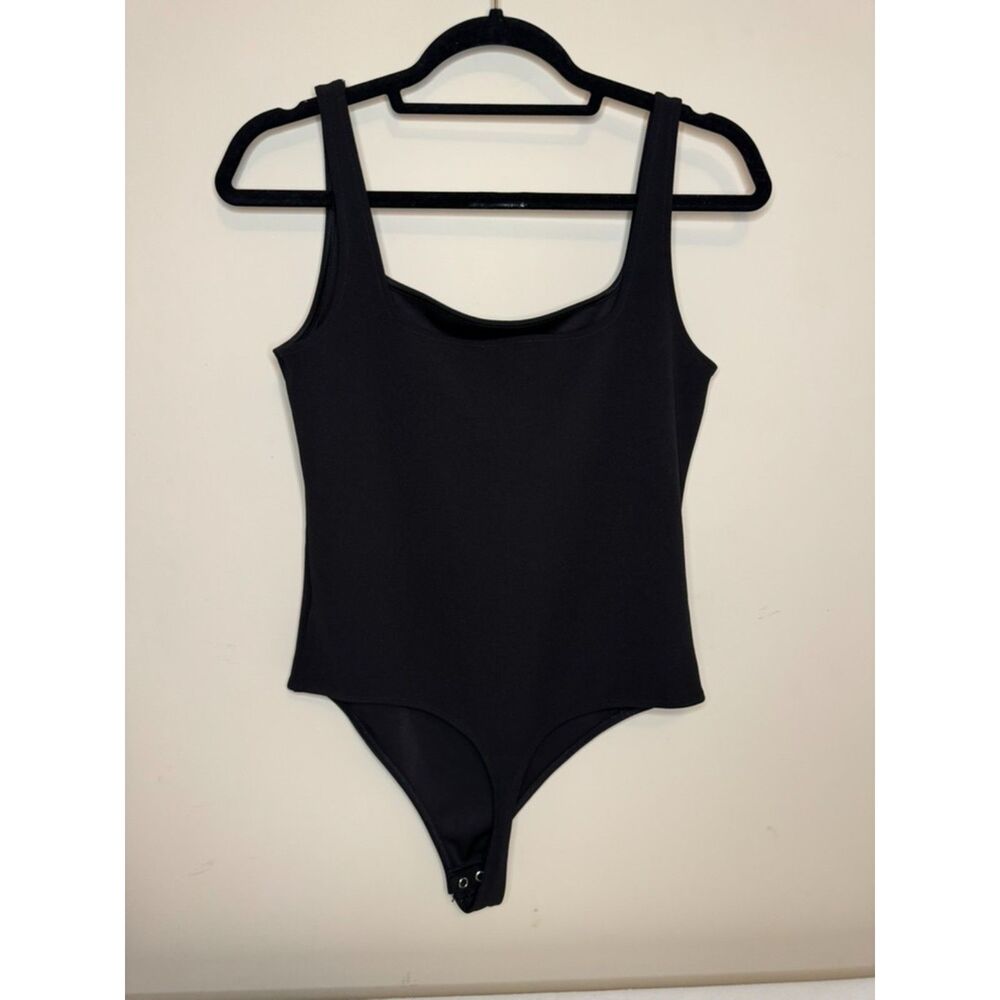 Express Tank Top Bodysuit – Black, Size Medium